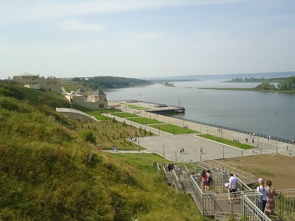 пляж в Болгаре