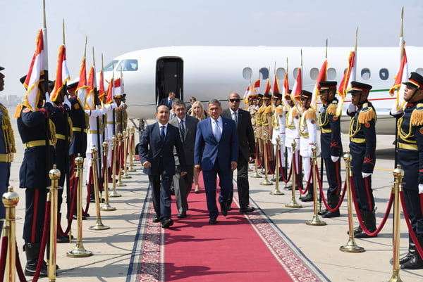 рустам минниханов прибыл в египет