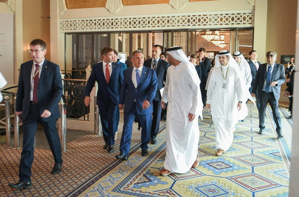 рустам-минниханов-в арабских эмиратах