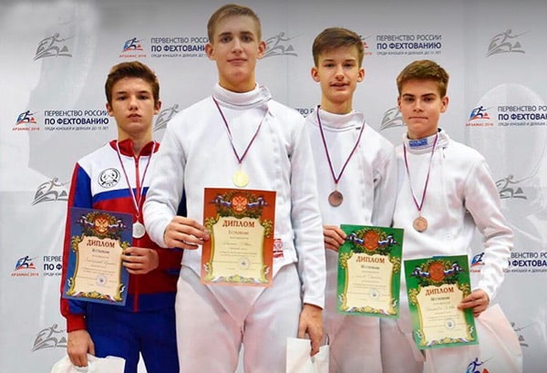 Татарстанский фехтовальщик Булат Зиятдинов