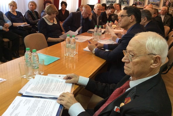 заседании президиума Республиканского совета ветеранов