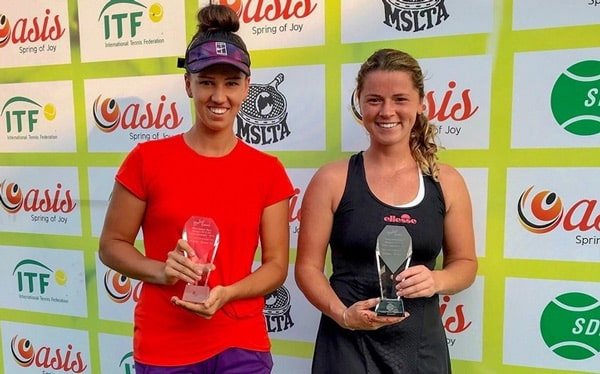 Татарстанская теннисистка Екатерина Яшина