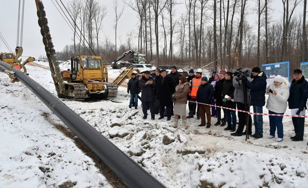 газопровод в елизаветено