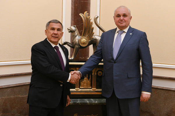 минниханов-встретился-с-губернатором-кемеровской-области