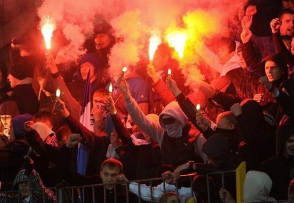 болельщики