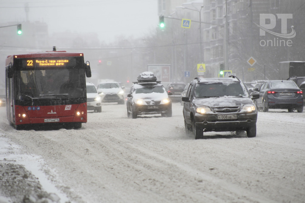 метель в Казани