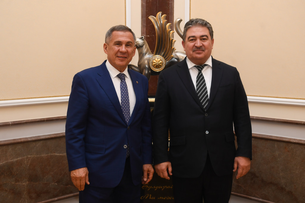 минниханов и представитель узбекистана