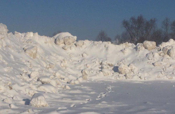 свалка-снега