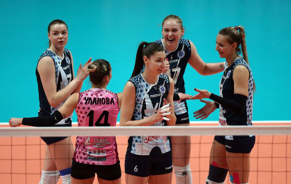 Волейболистки-«Динамо-Казани»