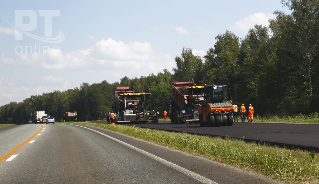 ремонт дороги