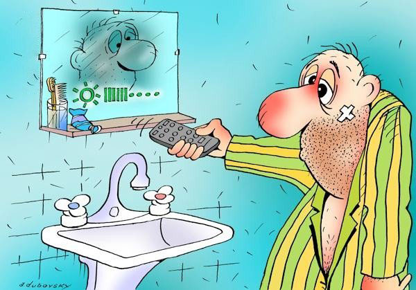 карикатура-зеркало