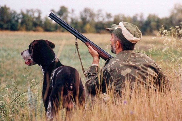 охотник-с-собакой