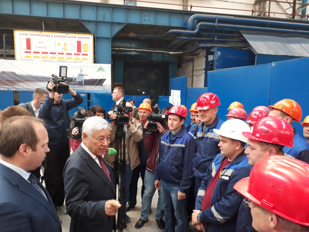 Мухаметшин в Зеленодольске (1)