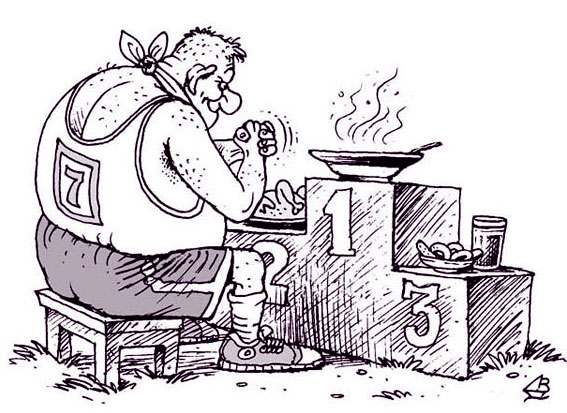 кариктура-еда