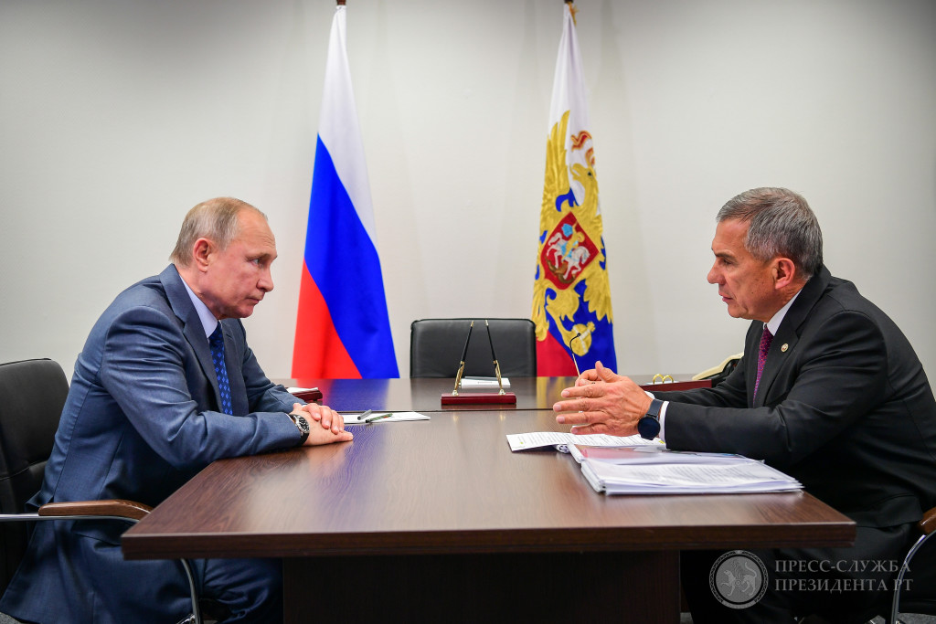 Путин и Минниханов