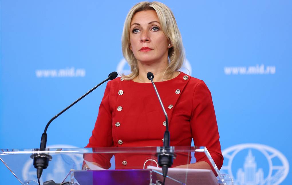 Russian Foreign Ministry Spokesperson Zakharova holds briefing