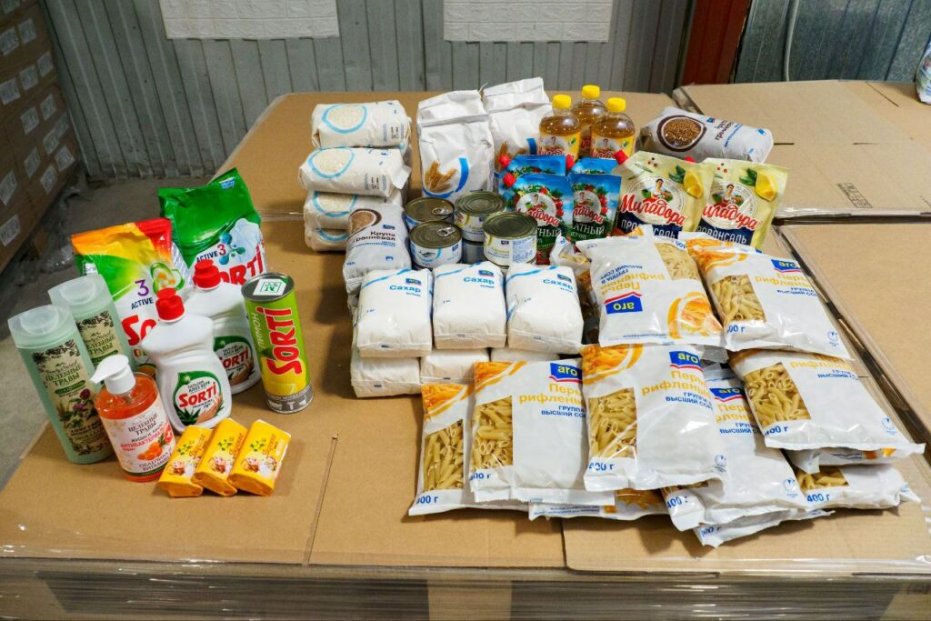 Каждый член семьи погибшего участника СВО из Татарстана получил набор весом 52,8 кг