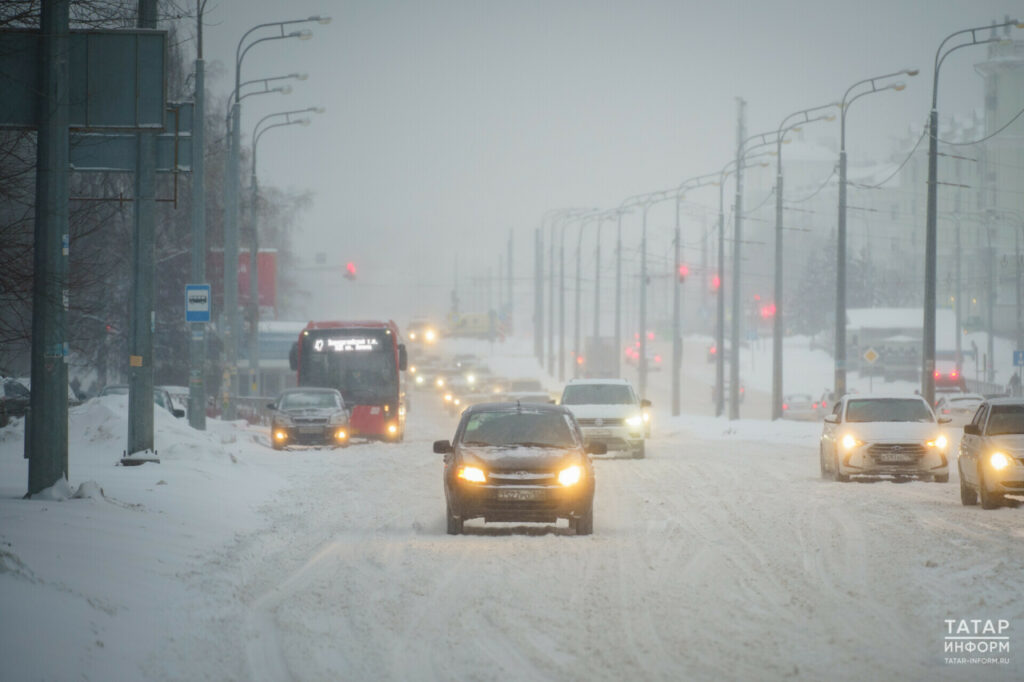 В Татарстане потеплеет до минус 9 градусов