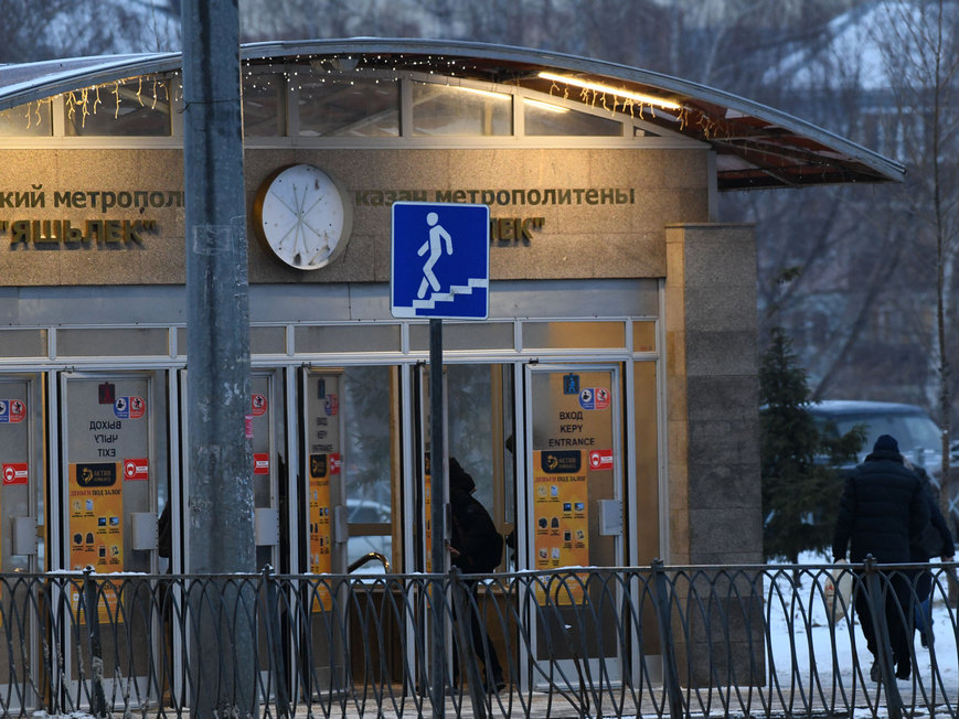 До середины марта в казанском метро в часы пик будет курсировать дополнительный поезд