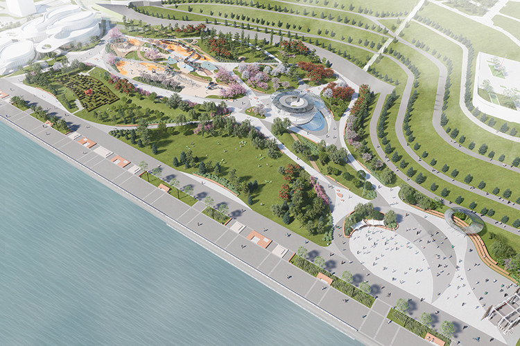 Детский парк на берегу Казанки планируют сдать ко дню города