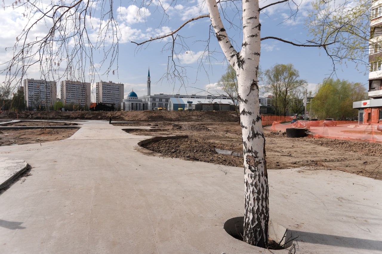 Возле мечети «Ярдам» появится бульвар с функциональными зонами для людей с ОВЗ