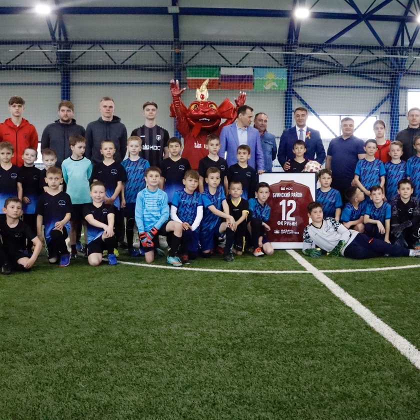 Казанский «Рубин» побывал с визитов в Буинске