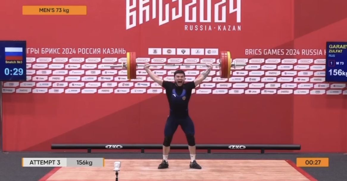 На Играх БРИКС спортсмен из Челнов установил новый России 