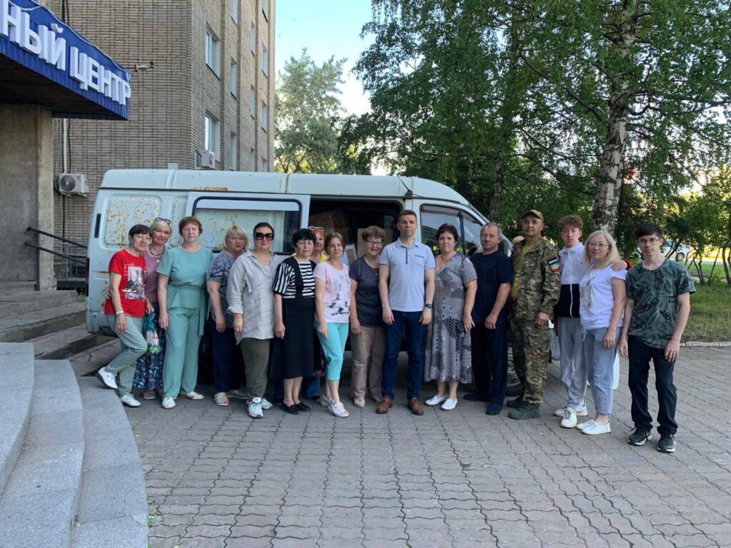 Из Челнов в зону СВО отправили 1,8 тонн гуманитарной помощи