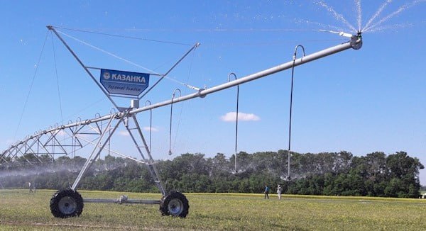 В Азнакаевском районе запустили Тумутукскую оросительную систему