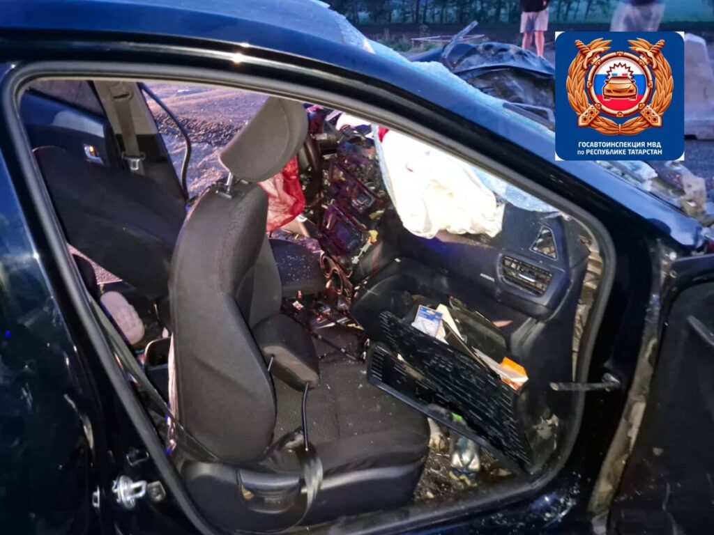 Госавтоинспекция сообщила подробности смертельной аварии в Актанышском районе