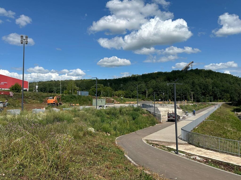 В парке «Яшьлек» Лениногорска создается спортивный кластер