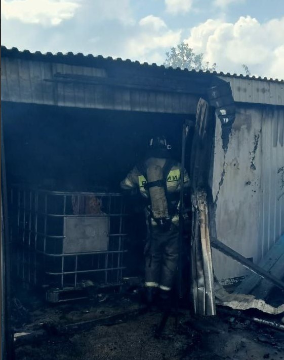 При пожаре в Мензелинском районе получили ожоги две пожилые женщины