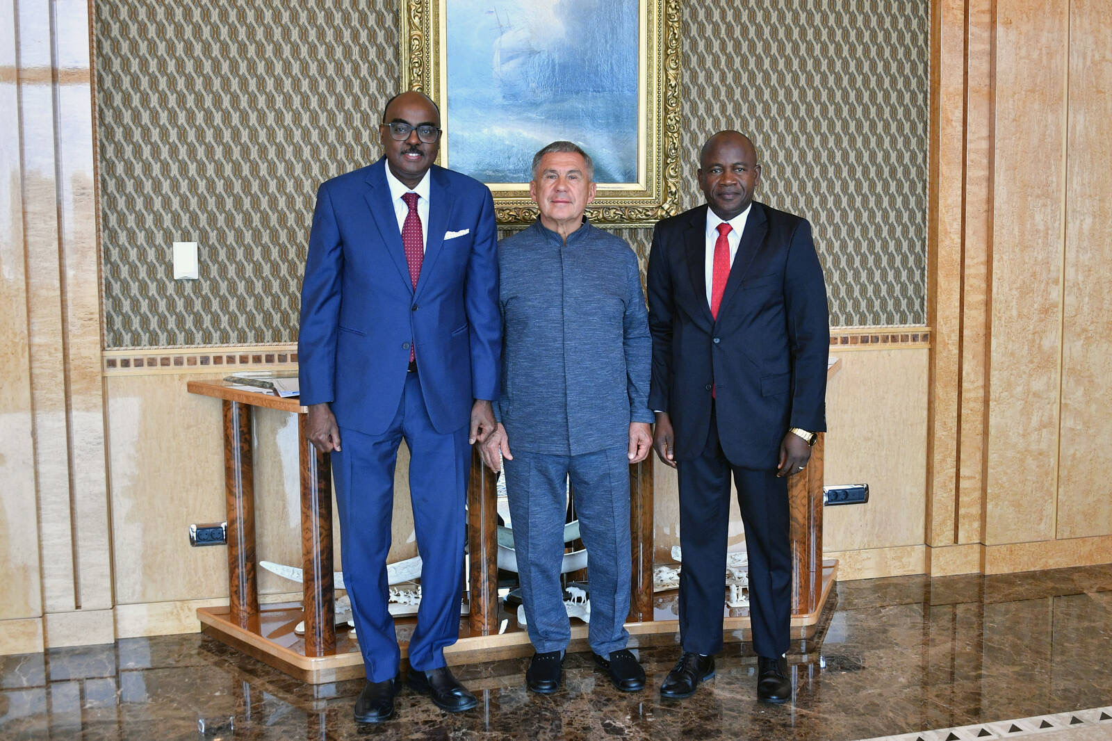 Минниханов встретился с представителем ОИС Таригом 