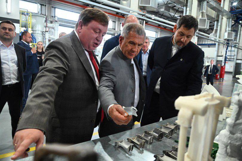 Минниханов посетил Самару с рабочей поездкой