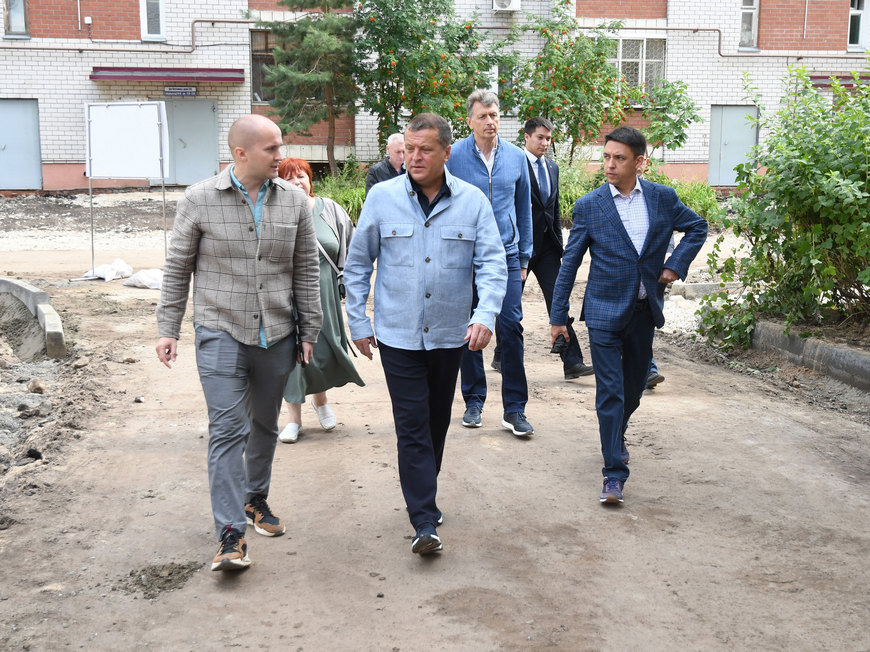 Работы по благоустройству казанских дворов завершены на 70%