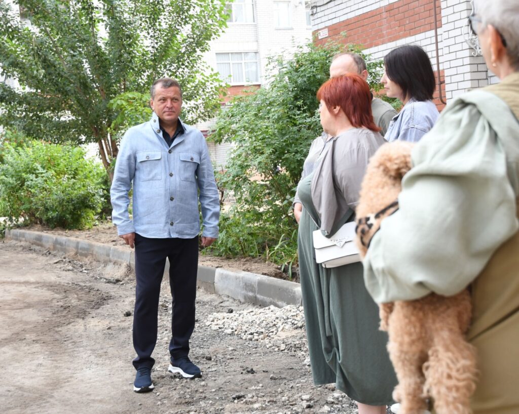 Работы по благоустройству казанских дворов завершены на 70%