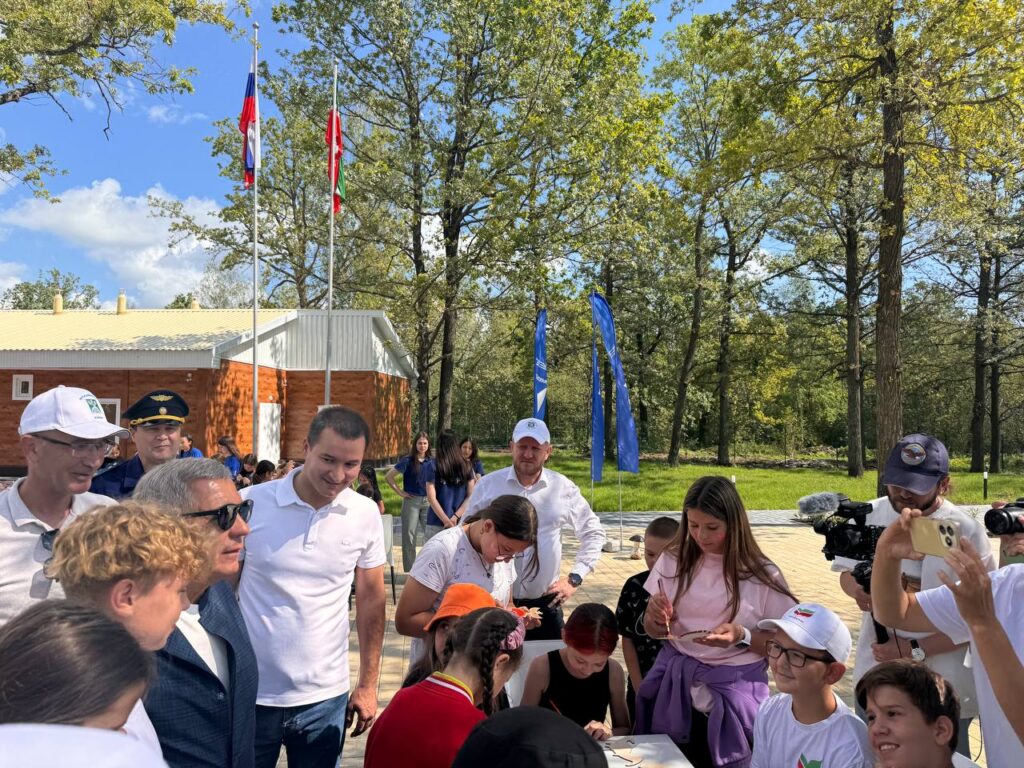 Раис Татарстан оценил лагерь «Дубравушка» в Ютазинском районе