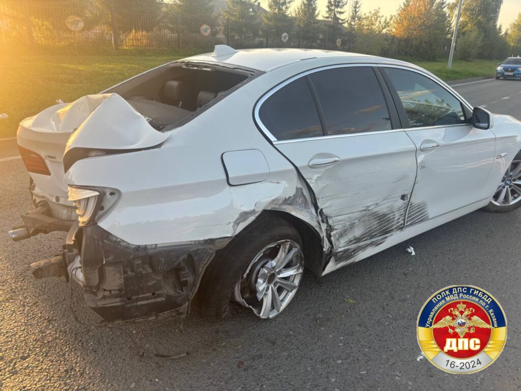 В Казани водитель сбил перехода, который переходил улицу в неположенном месте