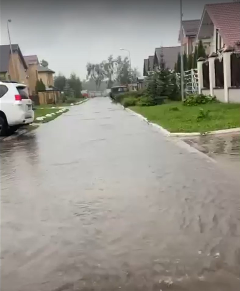 Казань снова затопил ливень