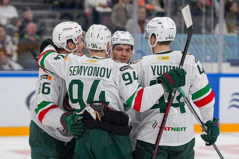 «Ак Барс» обыграл «Металлург» в Магнитогорске впервые с 2019 года