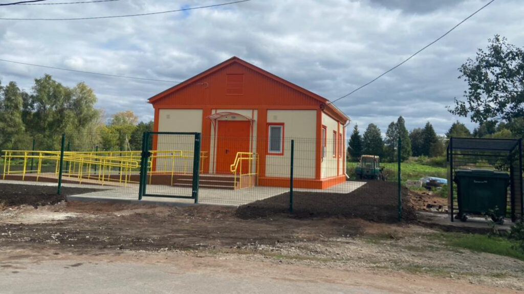 Новый ФАП возводится в Сармановском районе по нацпроекту