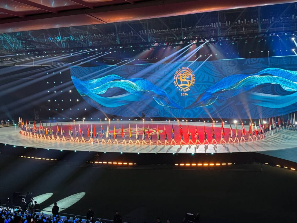 открытие игр кочевников