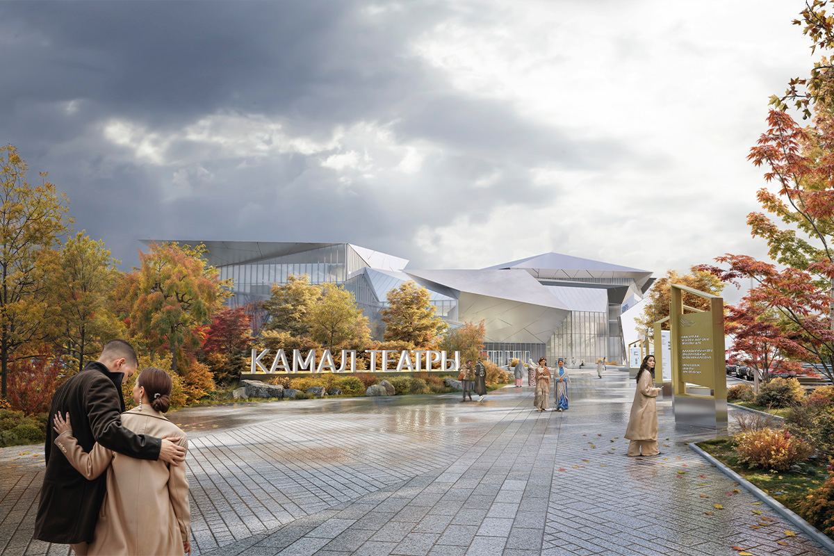 Появились рендеры будущего здания театра Камала в Казани