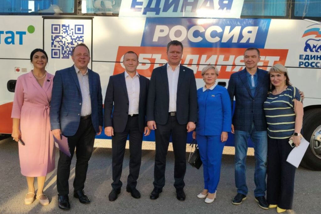 В Рыбной Слободе побывал автобусный марафон ««Единая Россия» объединяет»