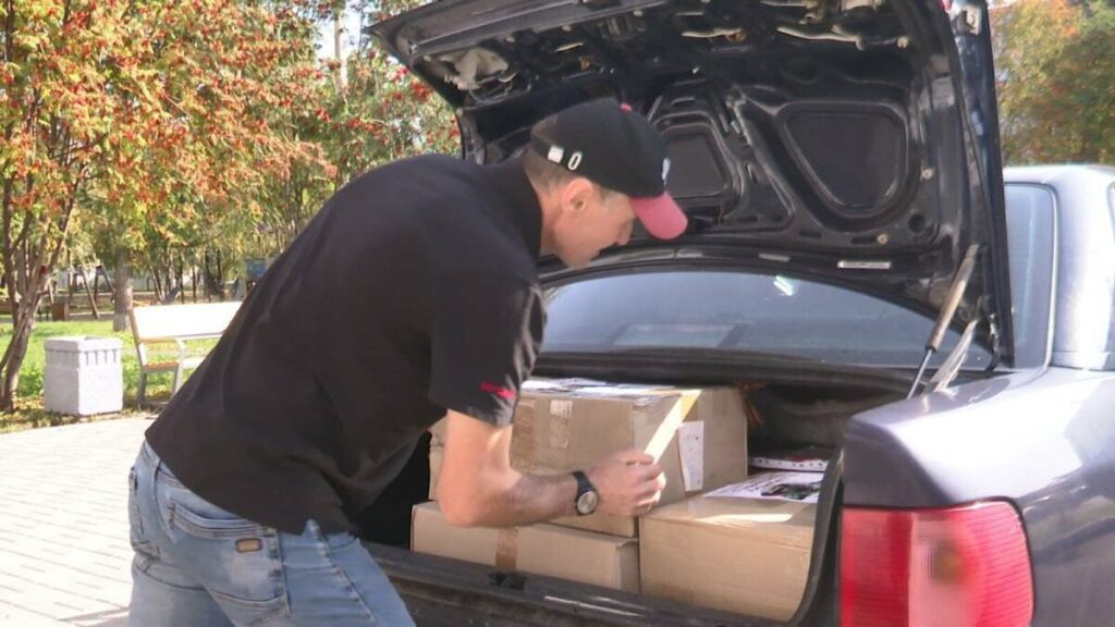 Нижнекамец отправил свою Audi с гумпомощью десантникам в зону СВО