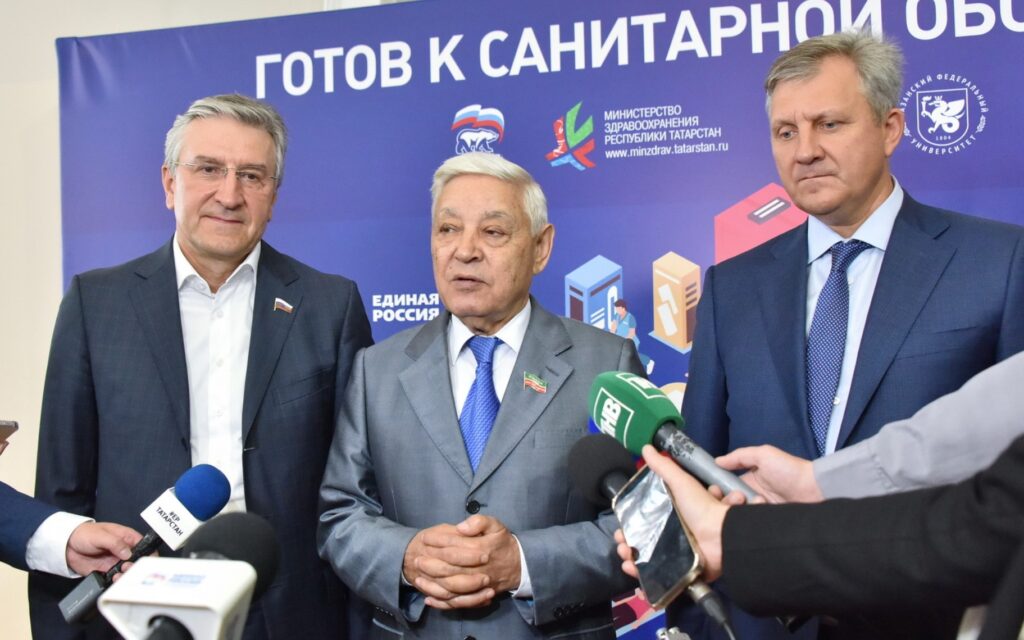 Мухаметшин дал старт проекту «Готов к санитарной обороне»