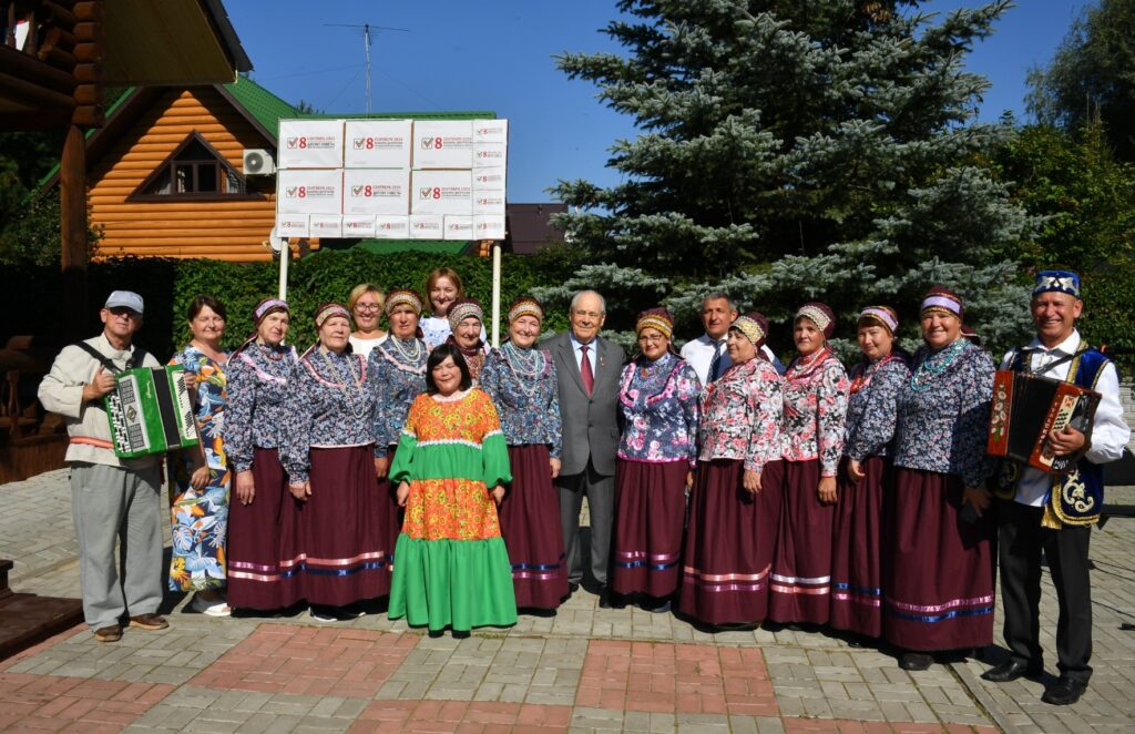 Шаймиев проголосовал на выборах депутатов Госсовета Татарстана