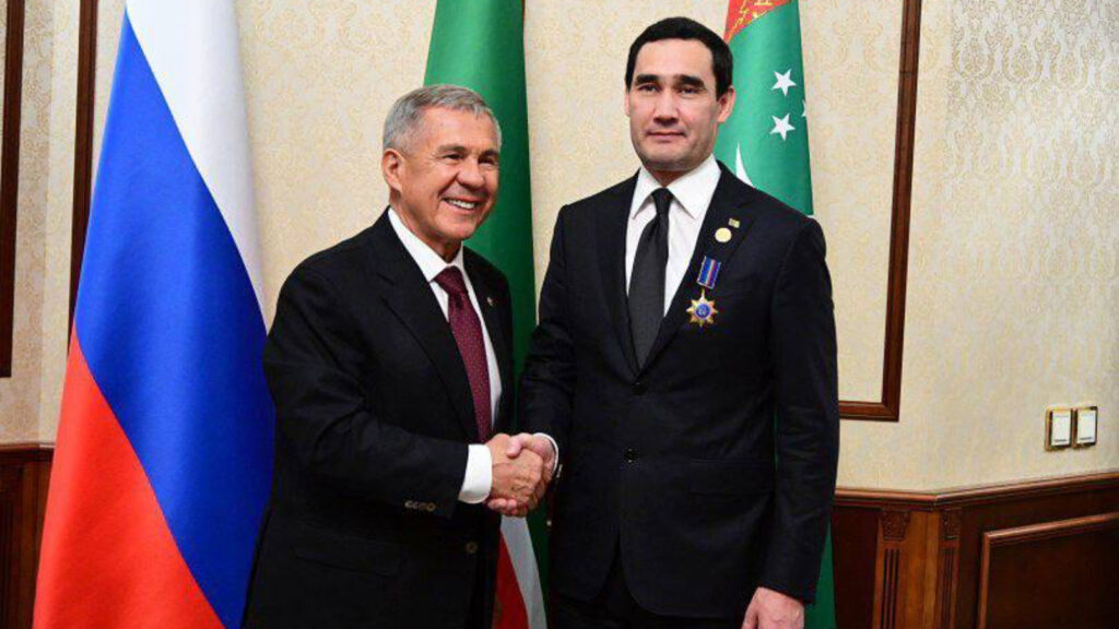 Раис Татарстана: Наше сотрудничество с Туркменистаном имеет давнюю историю