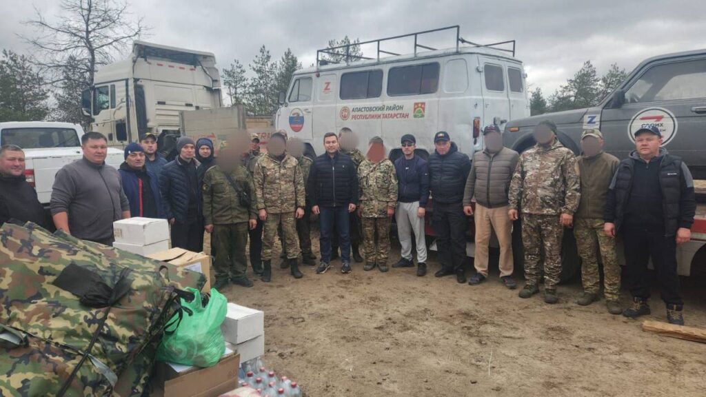 Апастовский район Татарстана доставил в зону спецоперации 4 внедорожника