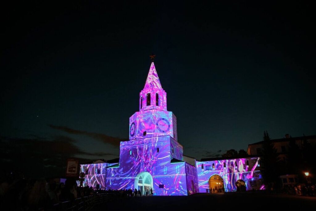 У стен Казанского Кремля устроят проекционное шоу, посвященное саммиту БРИКС